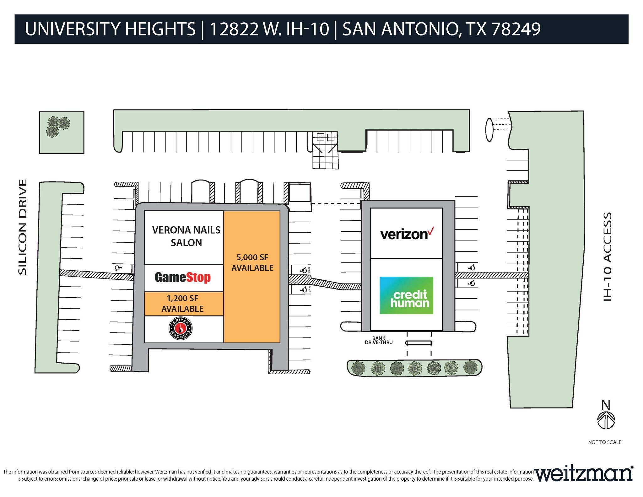 12822-1 W IH-10, San Antonio, TX for lease Site Plan- Image 1 of 3