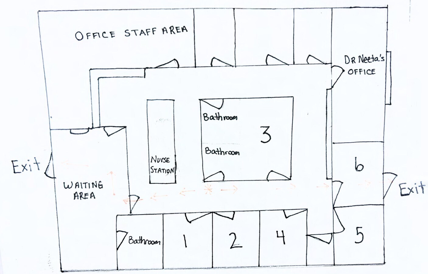 11700-11900 FM 1960 Rd W, Houston, TX 77065 - Unit 11710 -  - Floor Plan - Image 1 of 5