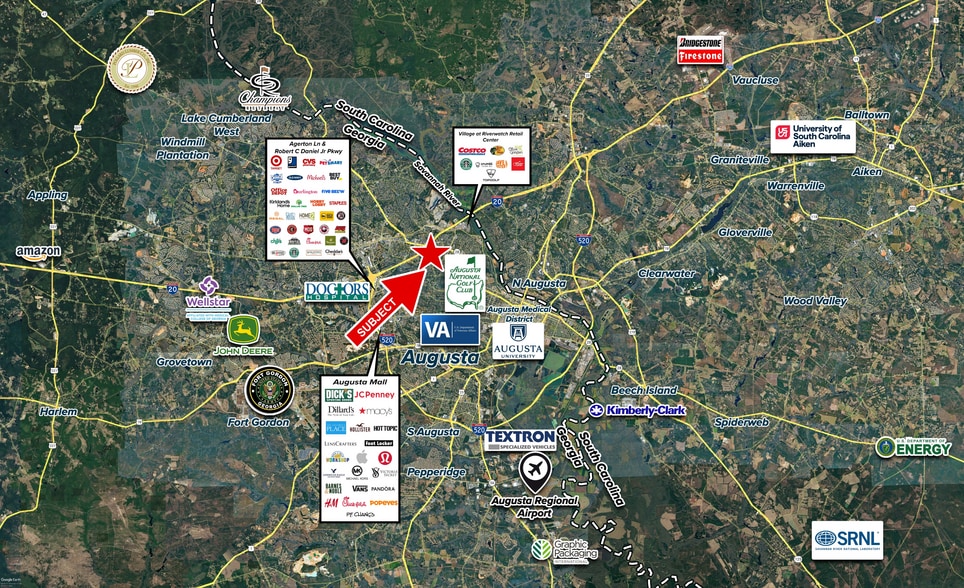 3064 Washington Rd, Augusta, GA for sale - Aerial - Image 3 of 4
