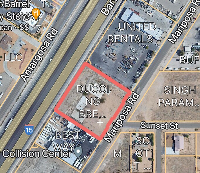 11605 Mariposa Rd, Hesperia, CA à louer - Aérien - Image 2 de 13