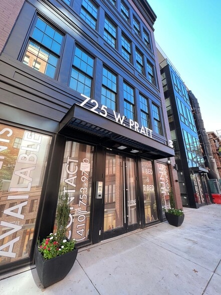 725 W Pratt St, Baltimore, MD for lease - Building Photo - Image 1 of 3