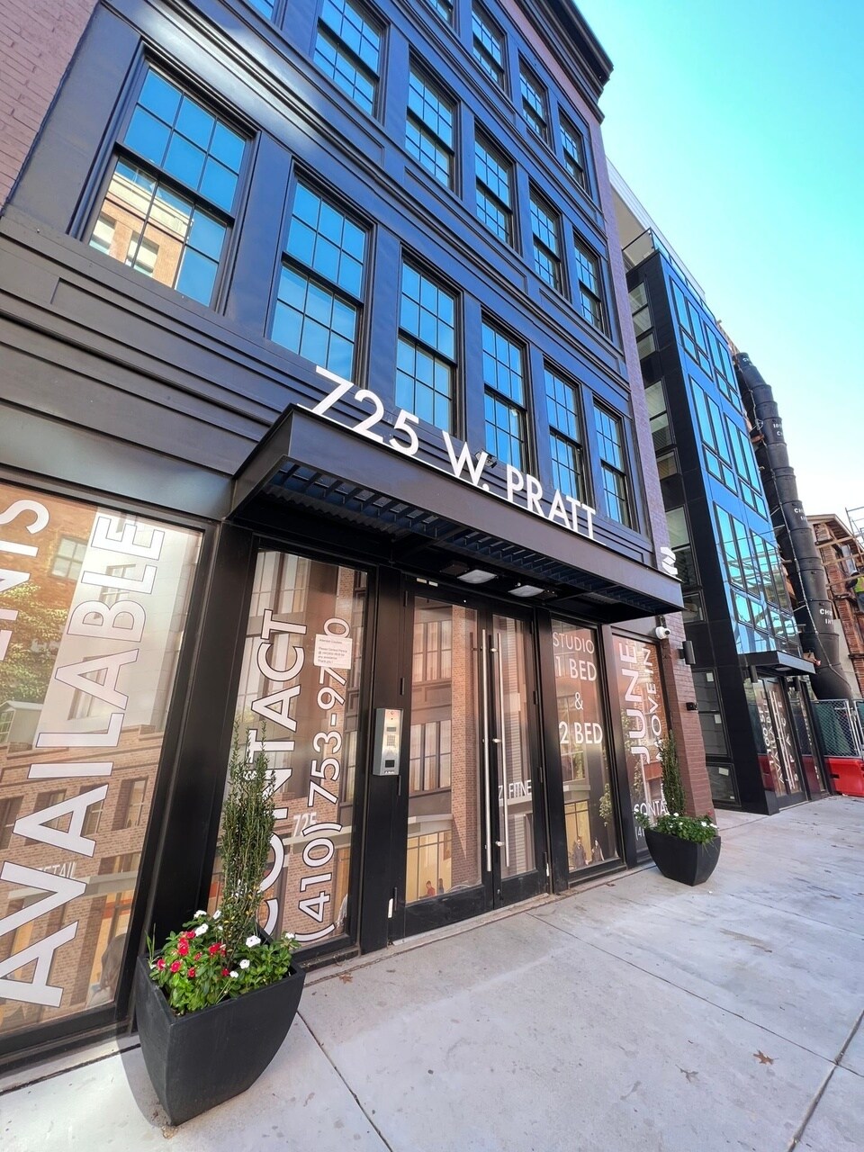 725 W Pratt St, Baltimore, MD for lease Building Photo- Image 1 of 4