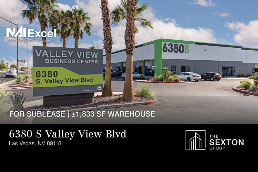 6380 S Valley View Blvd, Las Vegas, NV à louer - Photo du bâtiment - Image 1 de 5