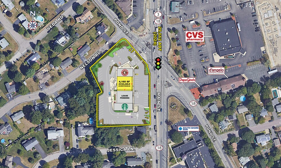505 Pond St, Weymouth, MA for lease - Building Photo - Image 1 of 1