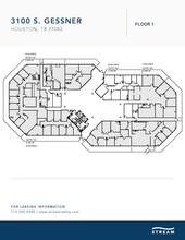 3100 S Gessner Rd, Houston, TX à vendre Plan d’étage- Image 1 de 1