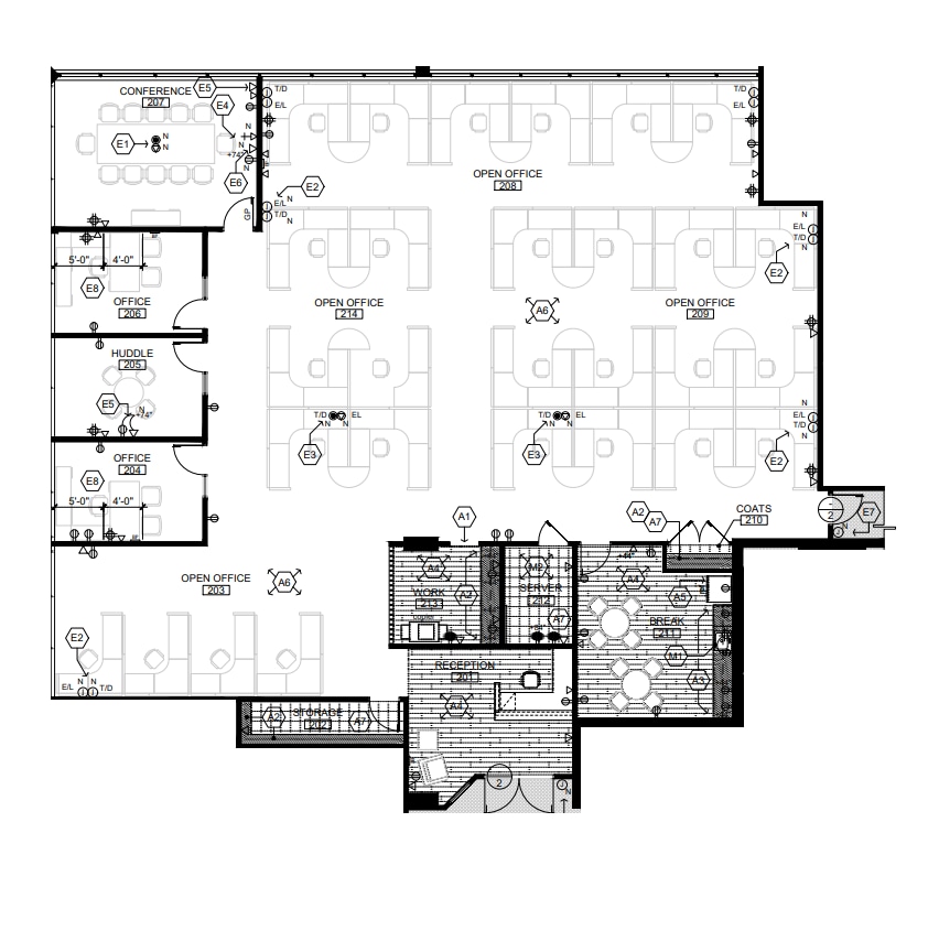 12596 W Bayaud Ave, Lakewood, CO for lease Floor Plan- Image 1 of 11