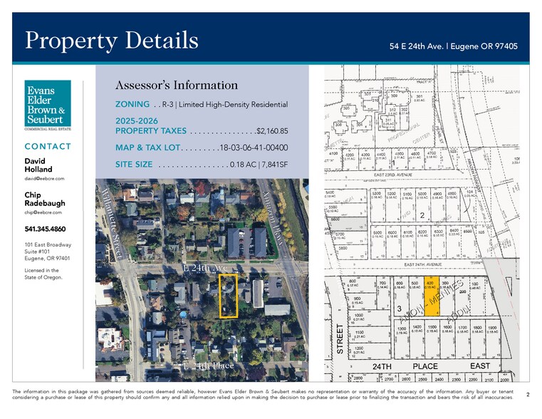 54 E 24th Ave, Eugene, OR à vendre - Photo du bâtiment - Image 3 de 5