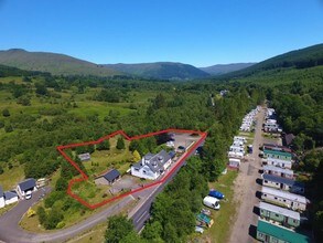 Balquidder Sta, Lochearnhead, STG - AÉRIEN  Vue de la carte