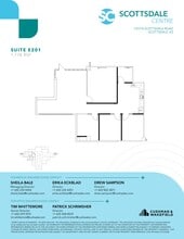 7373 N Scottsdale Rd, Scottsdale, AZ à louer Plan de site- Image 1 de 1