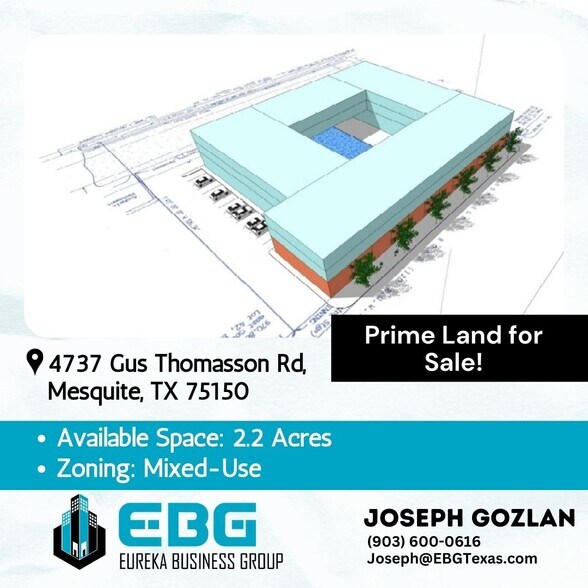 4737 Gus Thomasson Rd, Mesquite, TX à vendre - Photo du bâtiment - Image 2 de 5