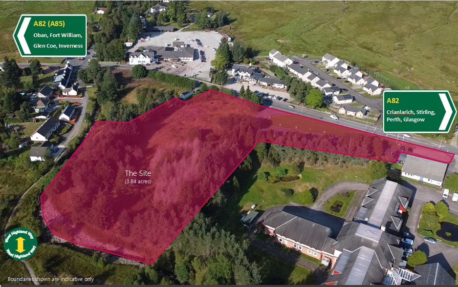 A82, Crianlarich for sale - Site Plan - Image 1 of 4