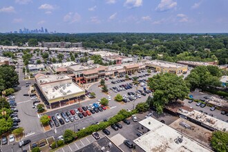 1600-1730 E Woodlawn Rd, Charlotte, NC - AERIAL map view - Image1