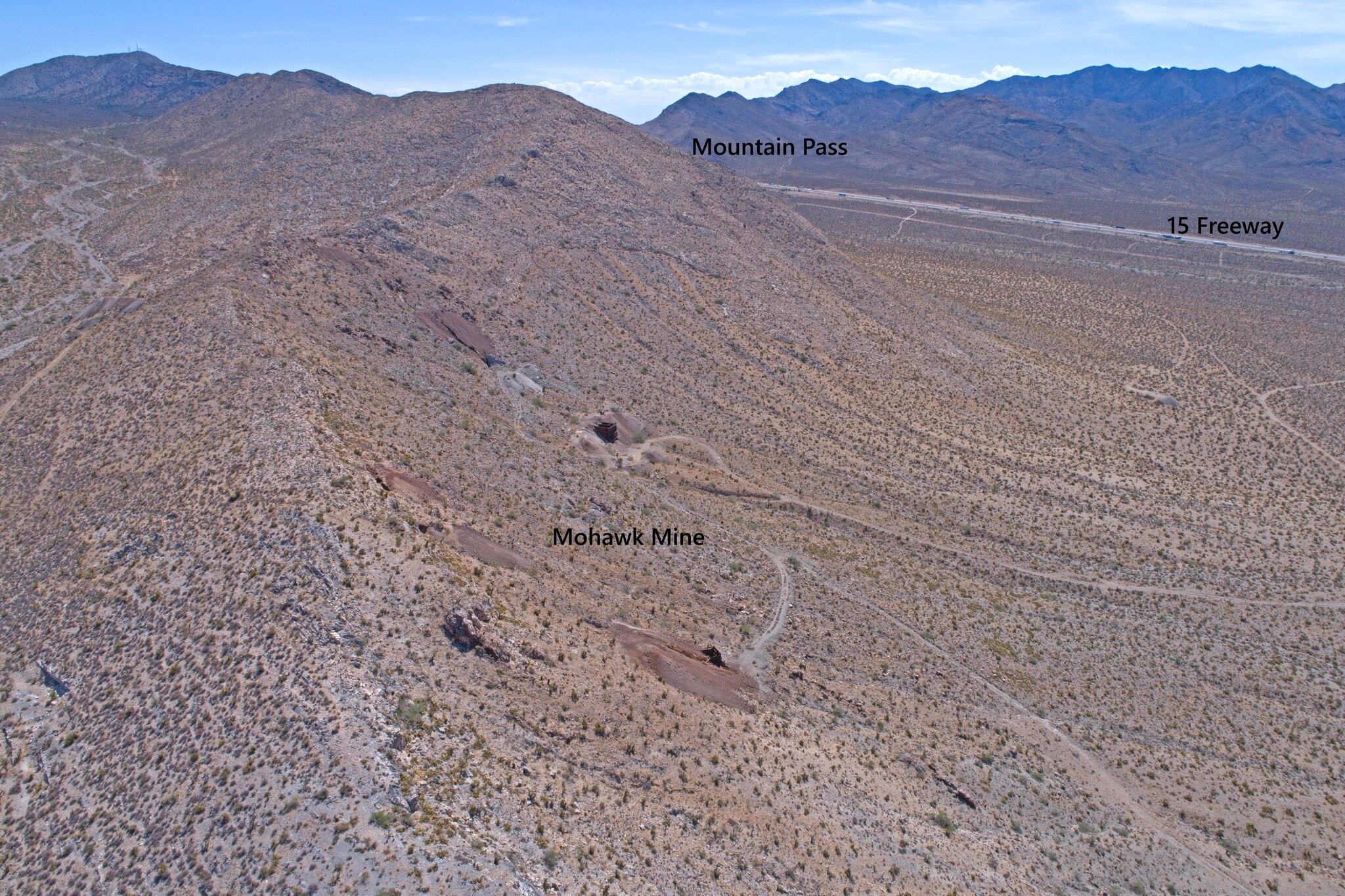 9 Clark Mountain Rd, Baker, CA for sale Aerial- Image 1 of 30