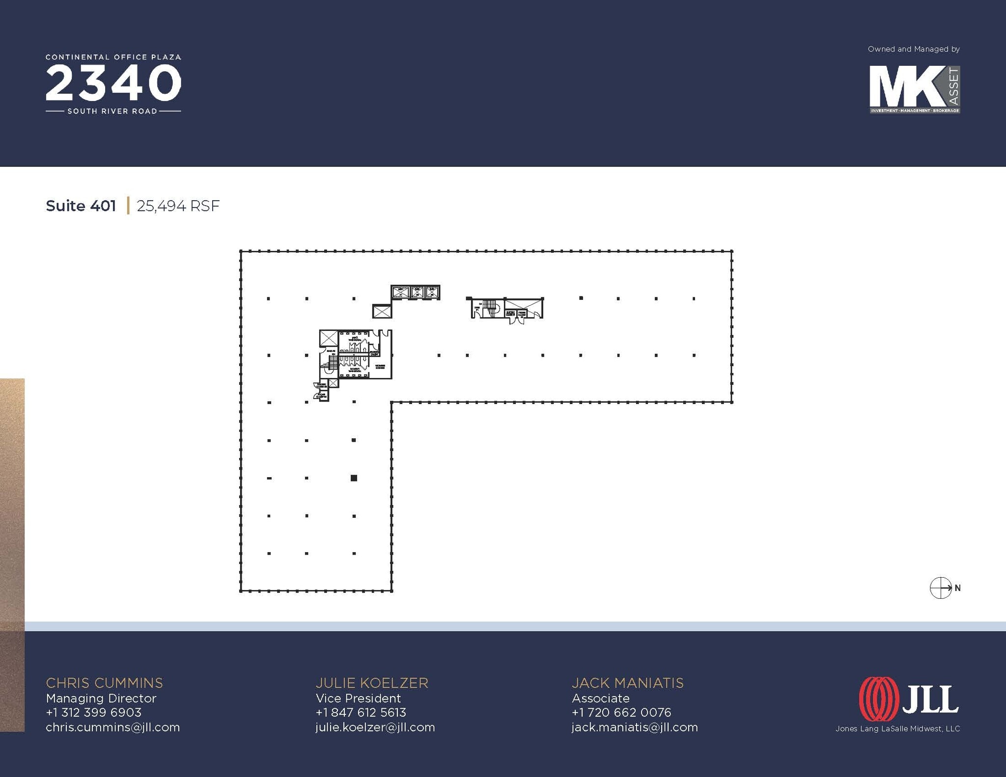 2340 S River Rd, Des Plaines, IL for lease Floor Plan- Image 1 of 1