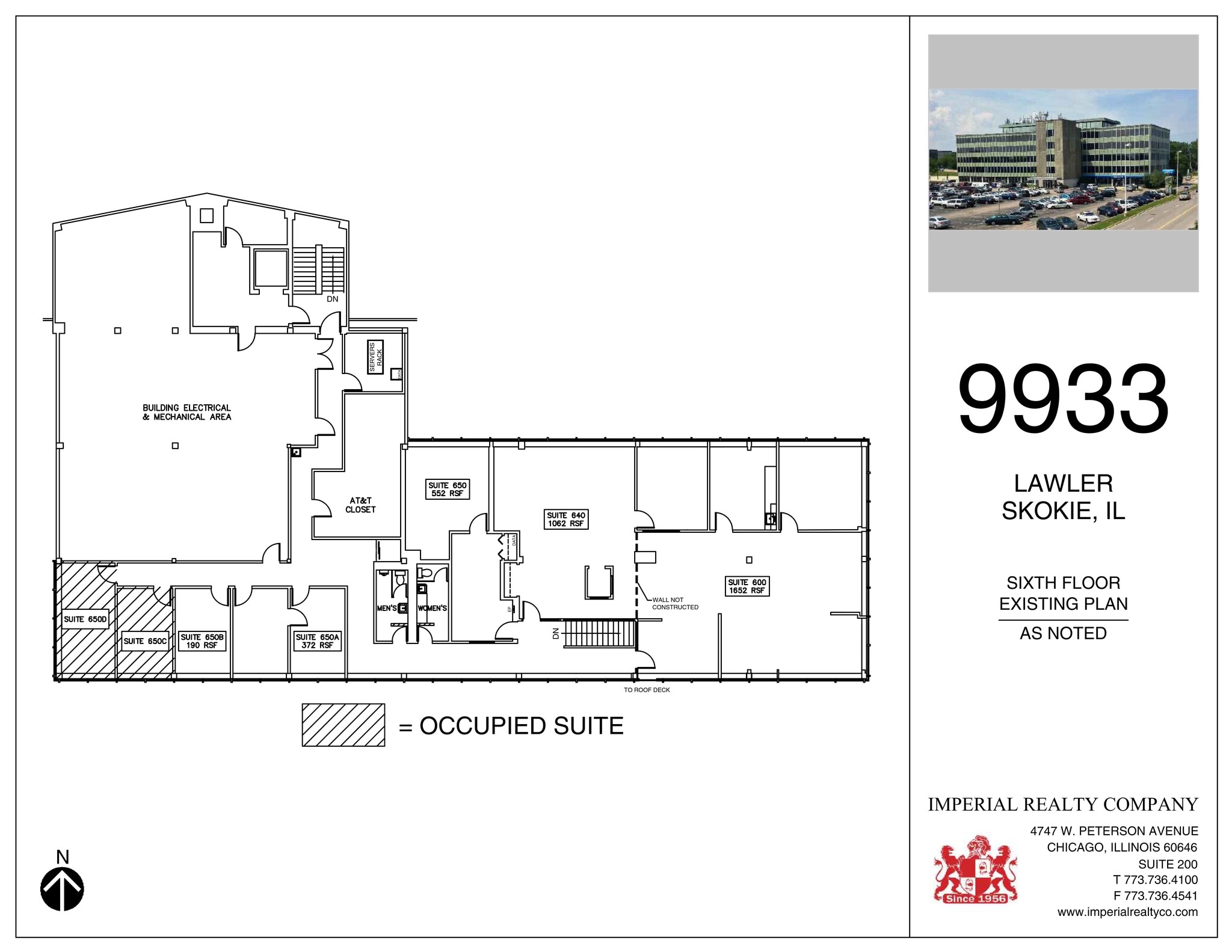 9933 Lawler Ave, Skokie, IL for lease Site Plan- Image 1 of 1
