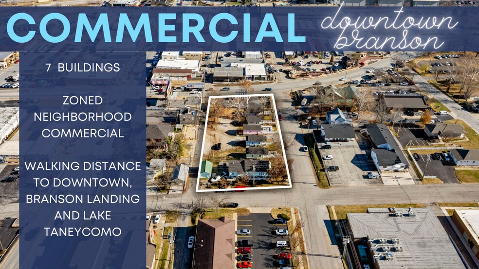 215 W Pacific St, Branson, MO à vendre - Photo du bâtiment - Image 1 de 15