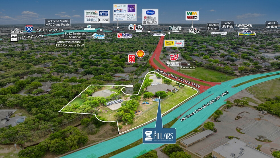 2501 Ballpark Way, Arlington, TX à vendre - Photo du bâtiment - Image 2 de 5