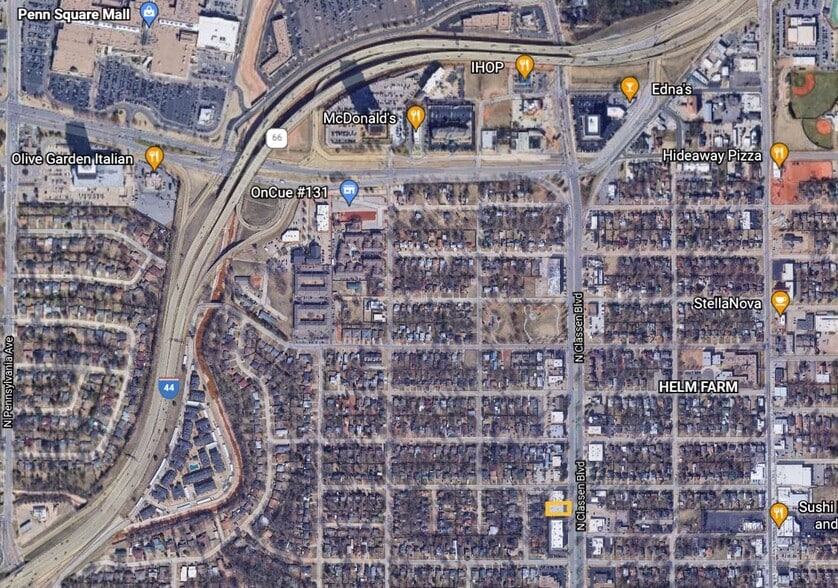 4323 N Classen Blvd, Oklahoma City, OK for sale - Aerial - Image 3 of 3