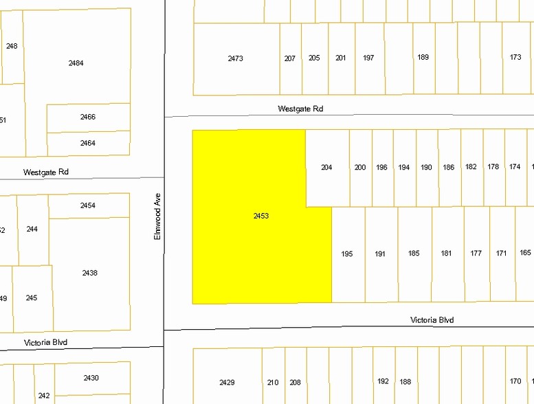 2453 Elmwood Ave, Kenmore, NY for sale - Plat Map - Image 3 of 3