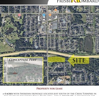 More details for 9600 S Sheridan Rd, Tulsa, OK - Land for Sale