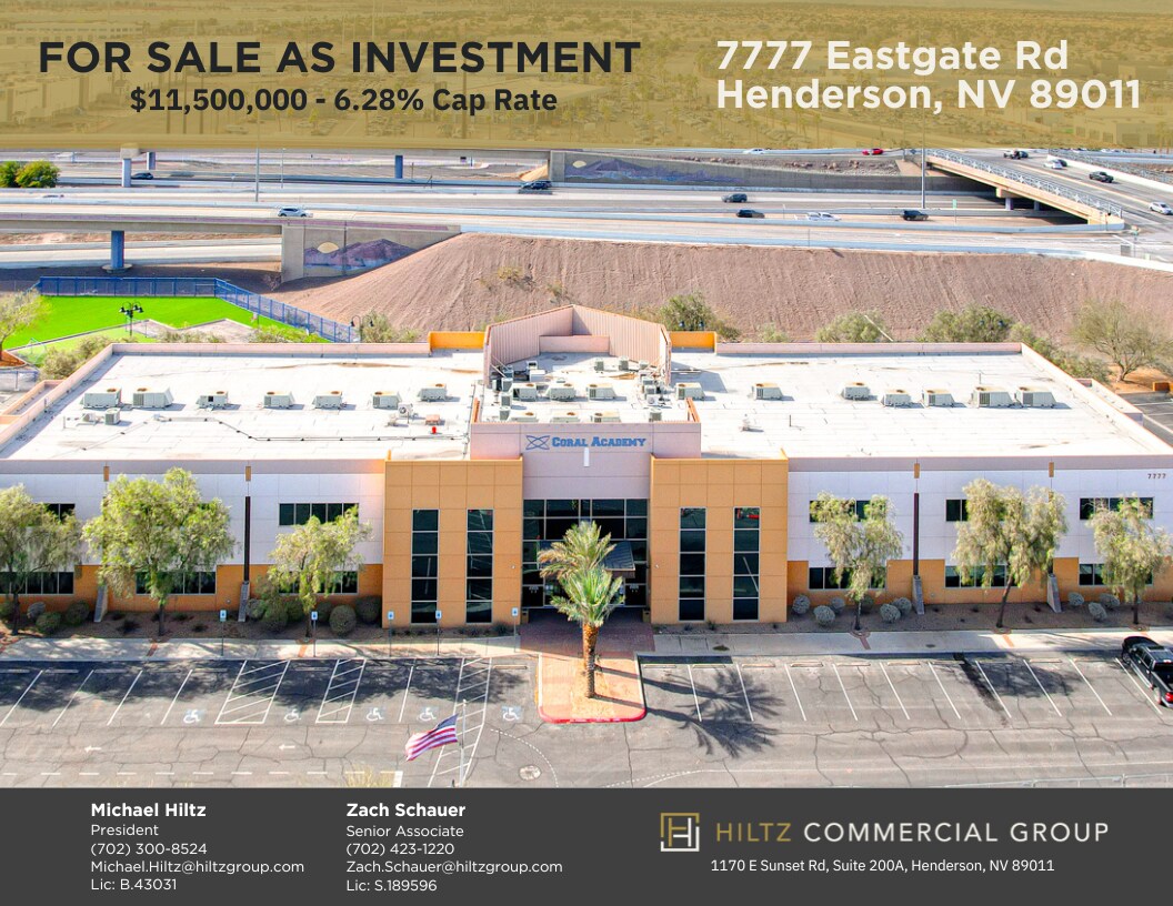 7777 Eastgate Rd, Henderson, NV à vendre Photo du bâtiment- Image 1 de 1