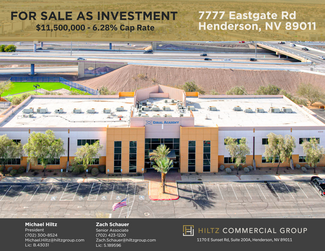 Plus de détails pour 7777 Eastgate Rd, Henderson, NV - Bureau à vendre