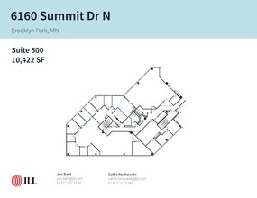 6160 N Summit Dr, Brooklyn Center, MN for lease Floor Plan- Image 1 of 1