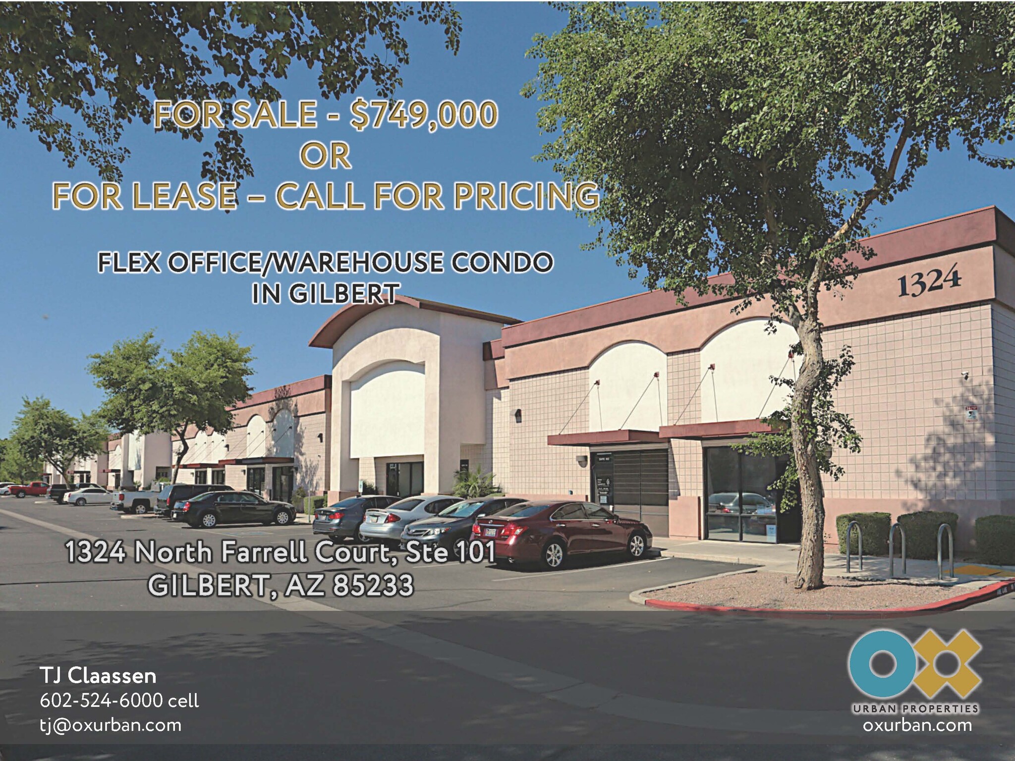 1324 N Farrell Ct, Gilbert, AZ for lease Building Photo- Image 1 of 23