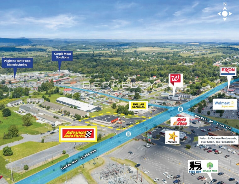 14105 Timber Way, Timberville, VA for sale - Building Photo - Image 2 of 6