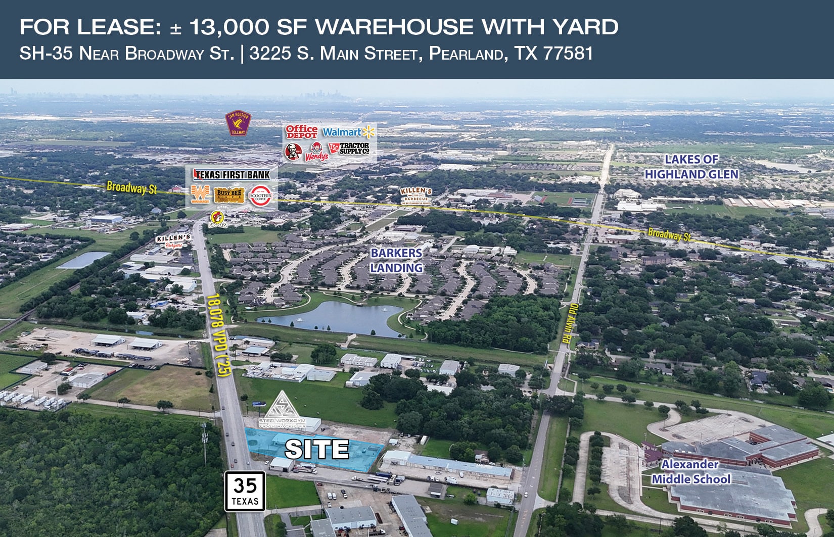 3225 S Main St, Pearland, TX for lease Building Photo- Image 1 of 3