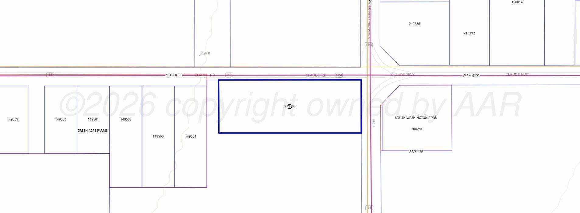 FM 1541, Amarillo, TX for sale Plat Map- Image 1 of 2