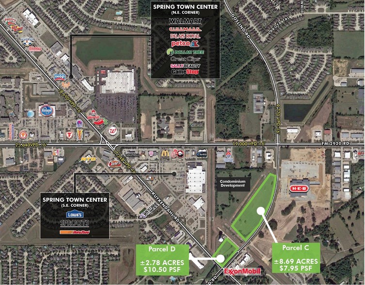 FM 2920 & Gosling Rd, Spring, TX for sale - Primary Photo - Image 1 of 7