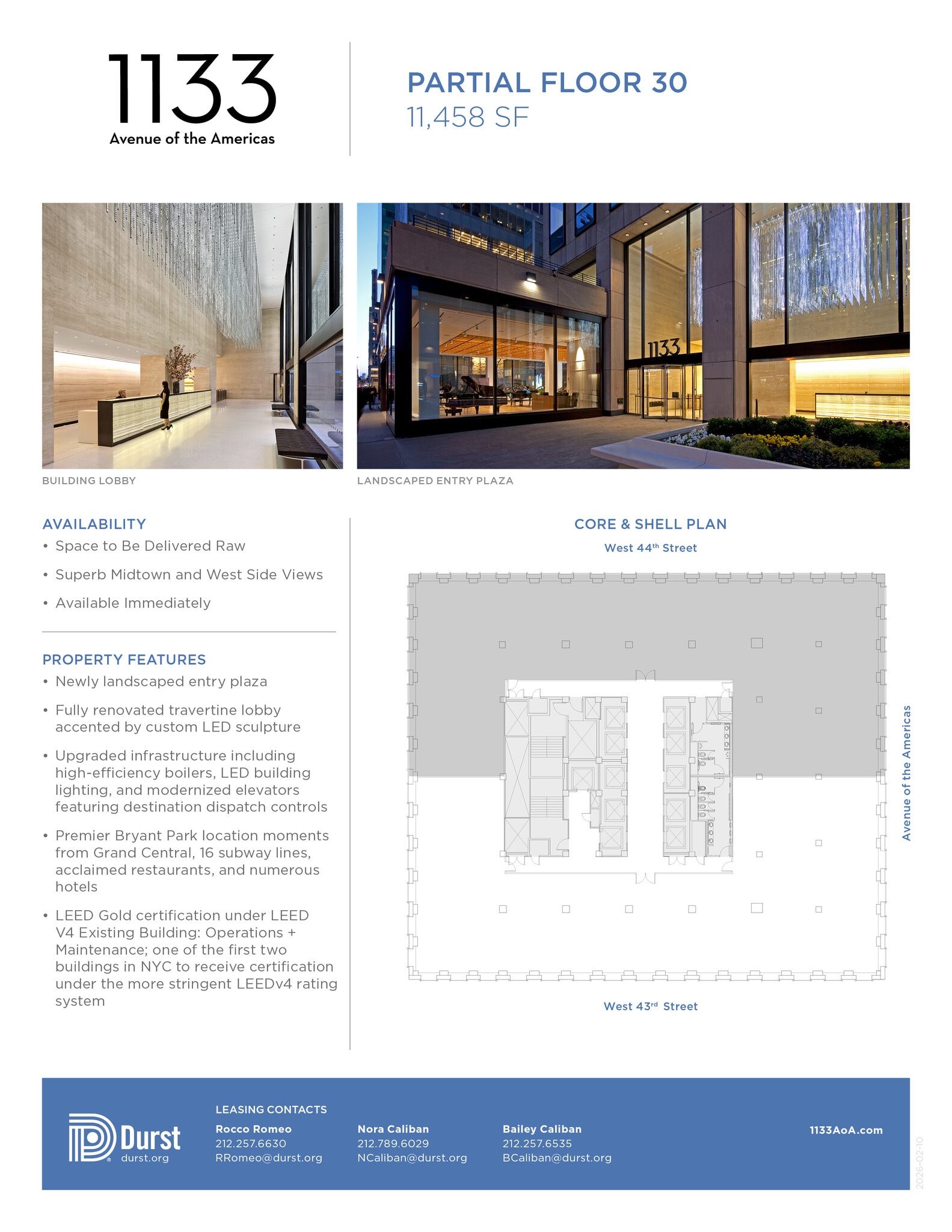 1133 Avenue of the Americas, New York, NY à louer Photo intérieure- Image 1 de 1