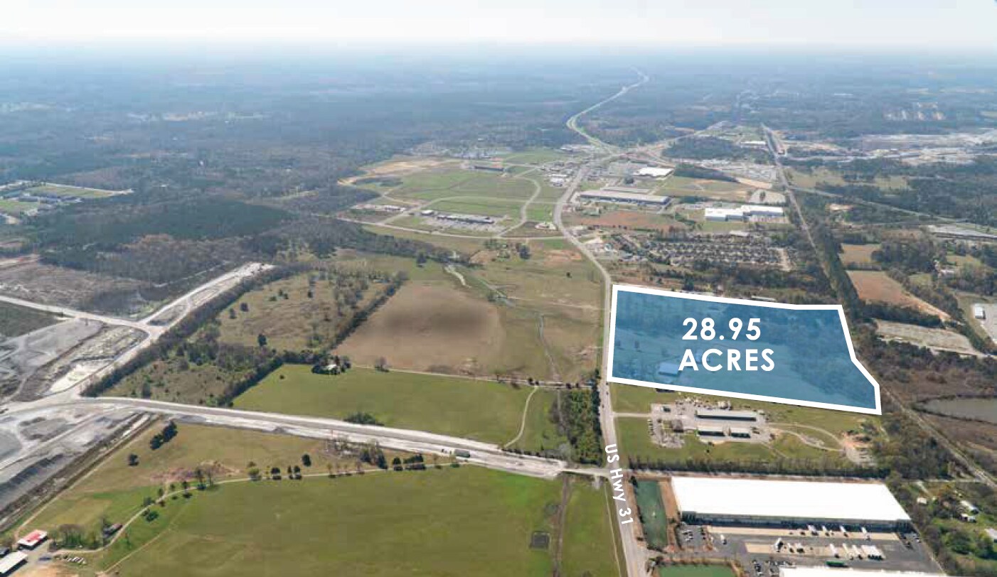 3883 Highway 31 S, Calera, AL for sale Aerial- Image 1 of 3