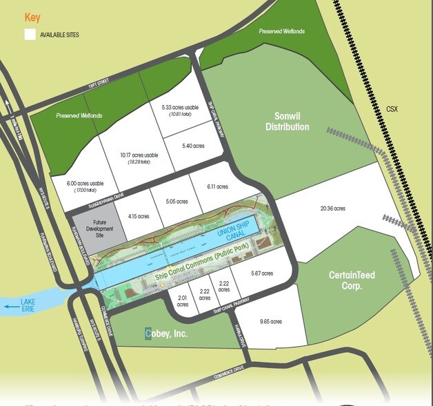 193 Ship Canal Pky, Buffalo, NY à vendre - Plan de site - Image 2 de 2