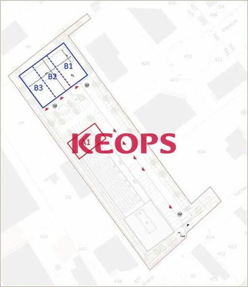 55 Rue André Vasseur, Toulouse à louer - Plan de site - Image 3 de 5