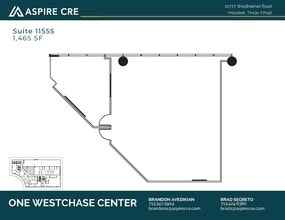 10777 Westheimer Rd, Houston, TX for lease Floor Plan- Image 1 of 2