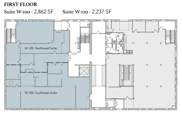 2303 Wycliff St, Saint Paul, MN à louer Plan d’étage- Image 1 de 1