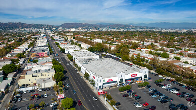 152 N La Brea Ave, Los Angeles, CA - AÉRIEN  Vue de la carte