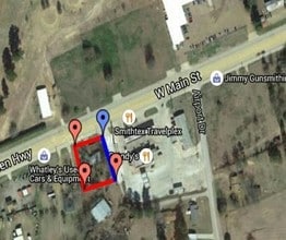 2105 W Main St, Atlanta, TX - Aerial  map view - Image1
