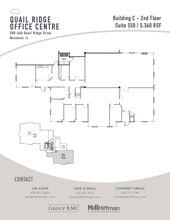 300-490 Quail Ridge Dr, Westmont, IL for lease Floor Plan- Image 1 of 1