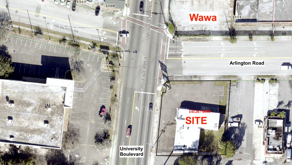 1227 University Blvd N, Jacksonville, FL for sale - Aerial - Image 3 of 19