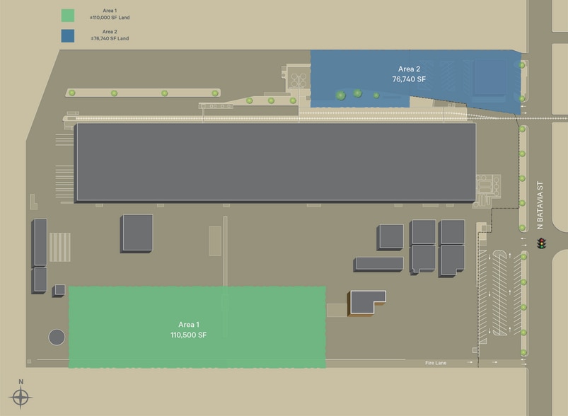 2060 N Batavia St, Orange, CA for lease - Site Plan - Image 2 of 3