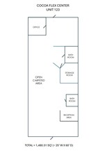 3815 N US Hwy 1, Cocoa, FL for lease Floor Plan- Image 1 of 1