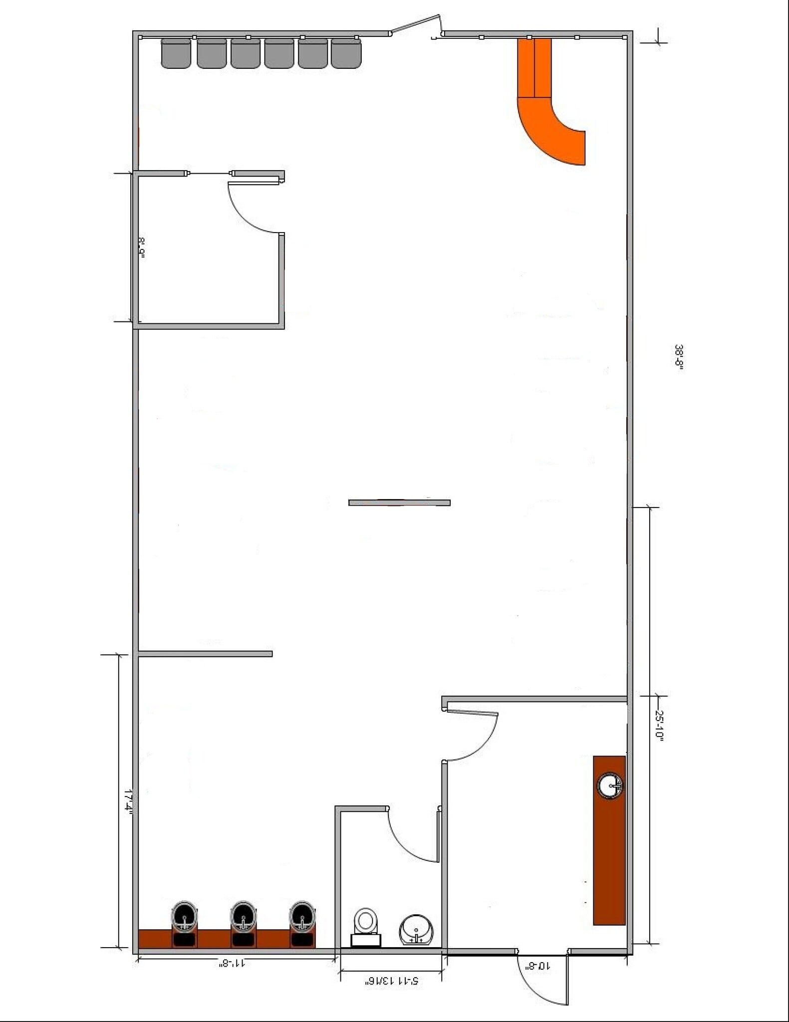 9522 Huffmeister Rd, Houston, TX for lease Floor Plan- Image 1 of 9