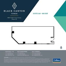 10851 N Black Canyon Hwy, Phoenix, AZ à louer Plan d’étage- Image 1 de 1