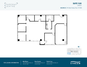 2745 Dallas Pky, Plano, TX à louer Plan d  tage- Image 1 de 1