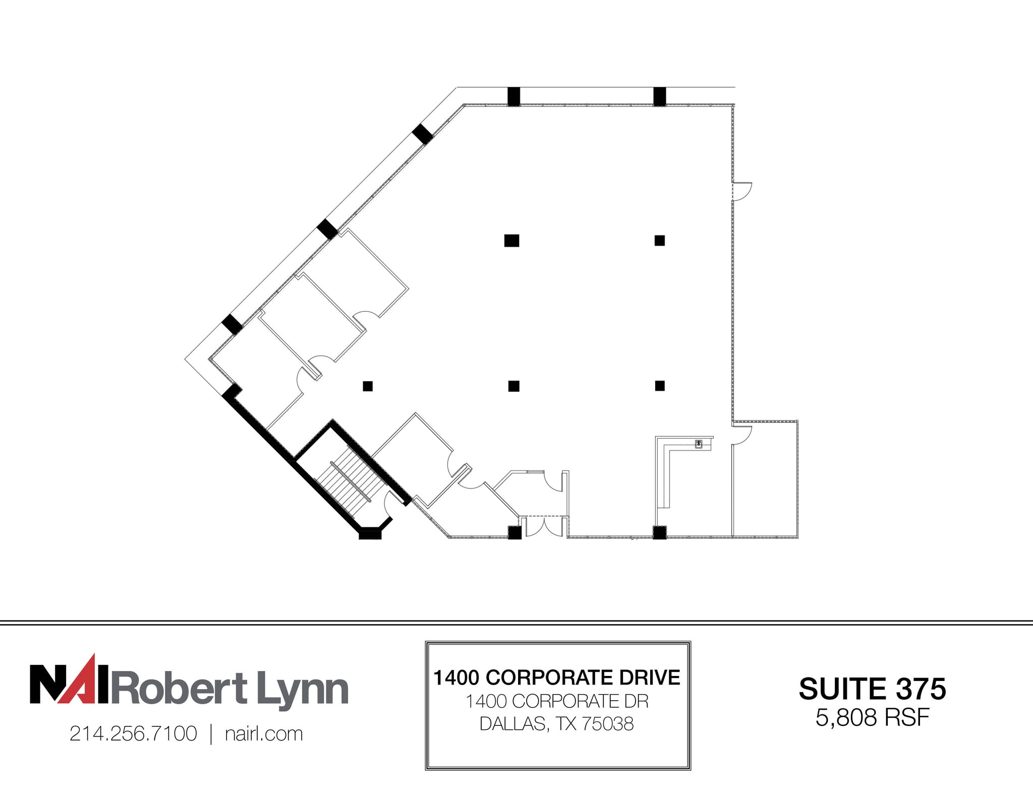 1400 Corporate Dr, Irving, TX for lease Floor Plan- Image 1 of 2