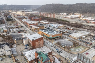 133 W 8th Ave, Homestead, PA - AERIAL  map view