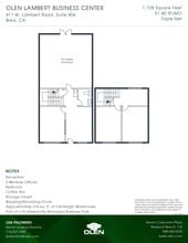 471 W Lambert Rd, Brea, CA for lease Floor Plan- Image 1 of 1